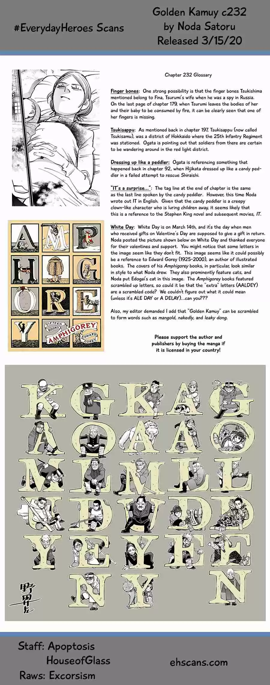 Golden Kamuy Ch. 232 Family