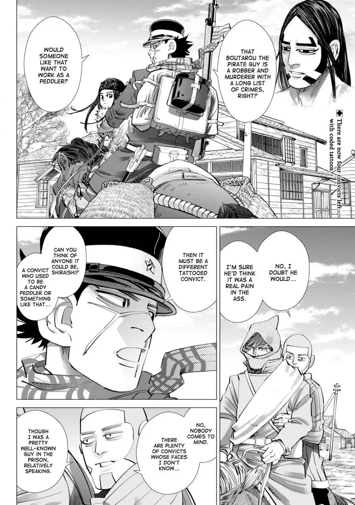 Golden Kamuy Ch. 233 Candy Peddler