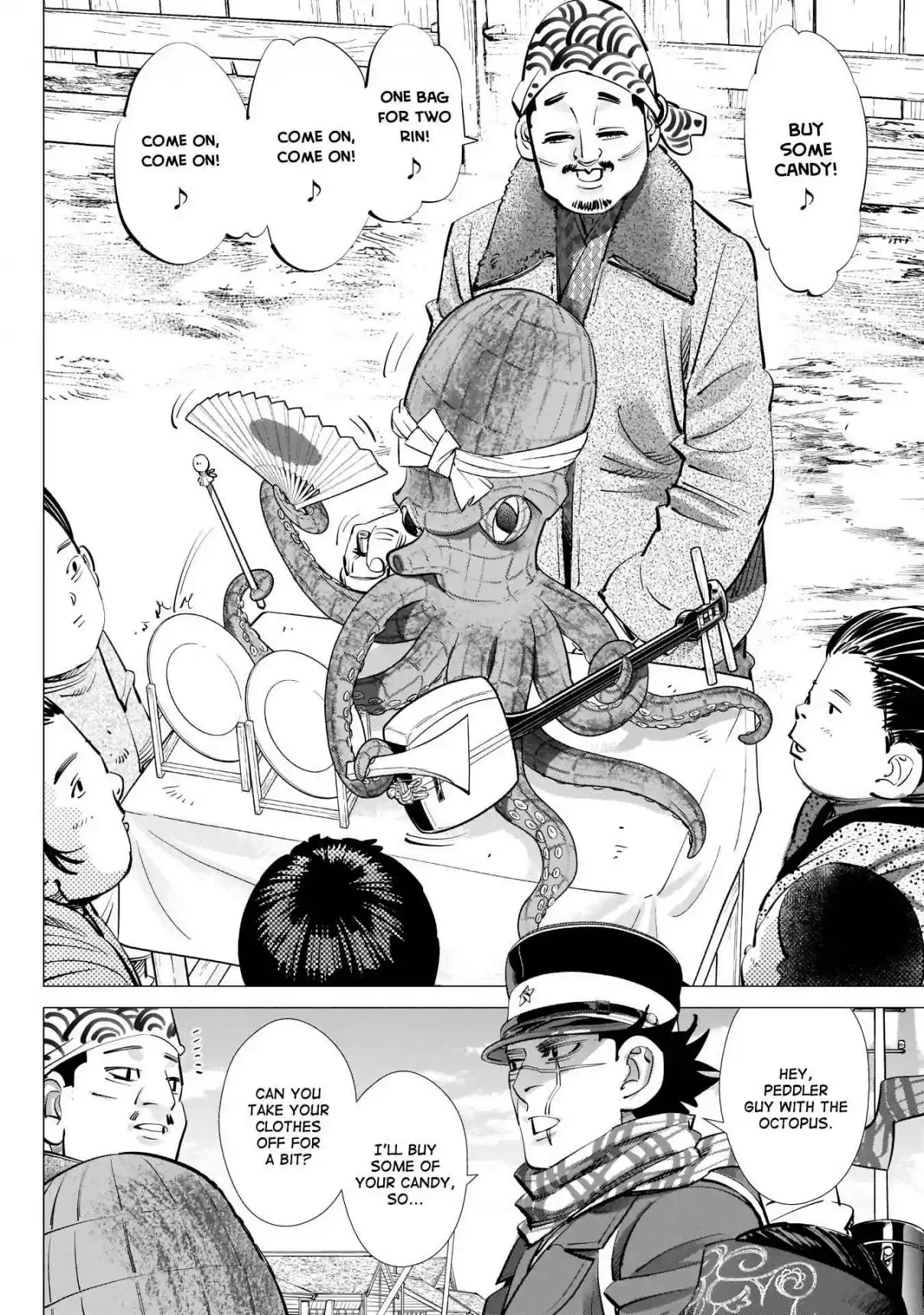 Golden Kamuy Ch. 233 Candy Peddler
