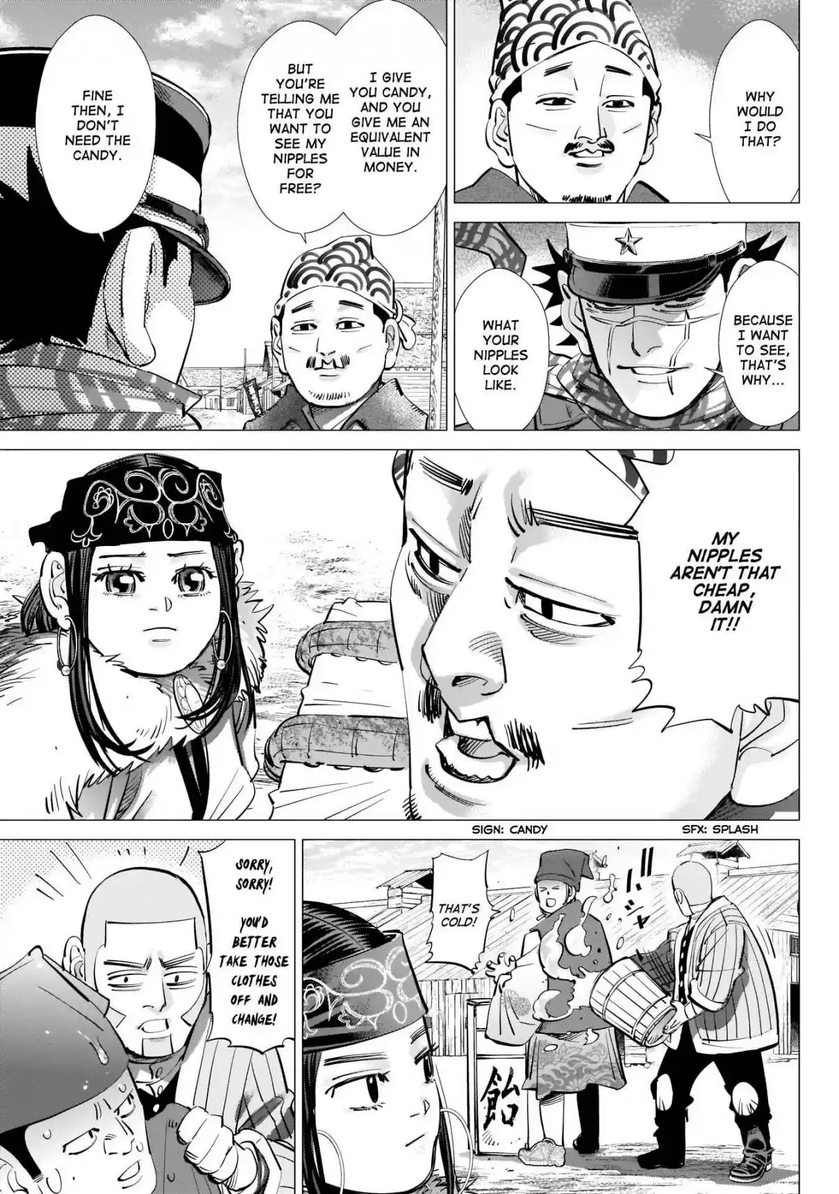 Golden Kamuy Ch. 233 Candy Peddler