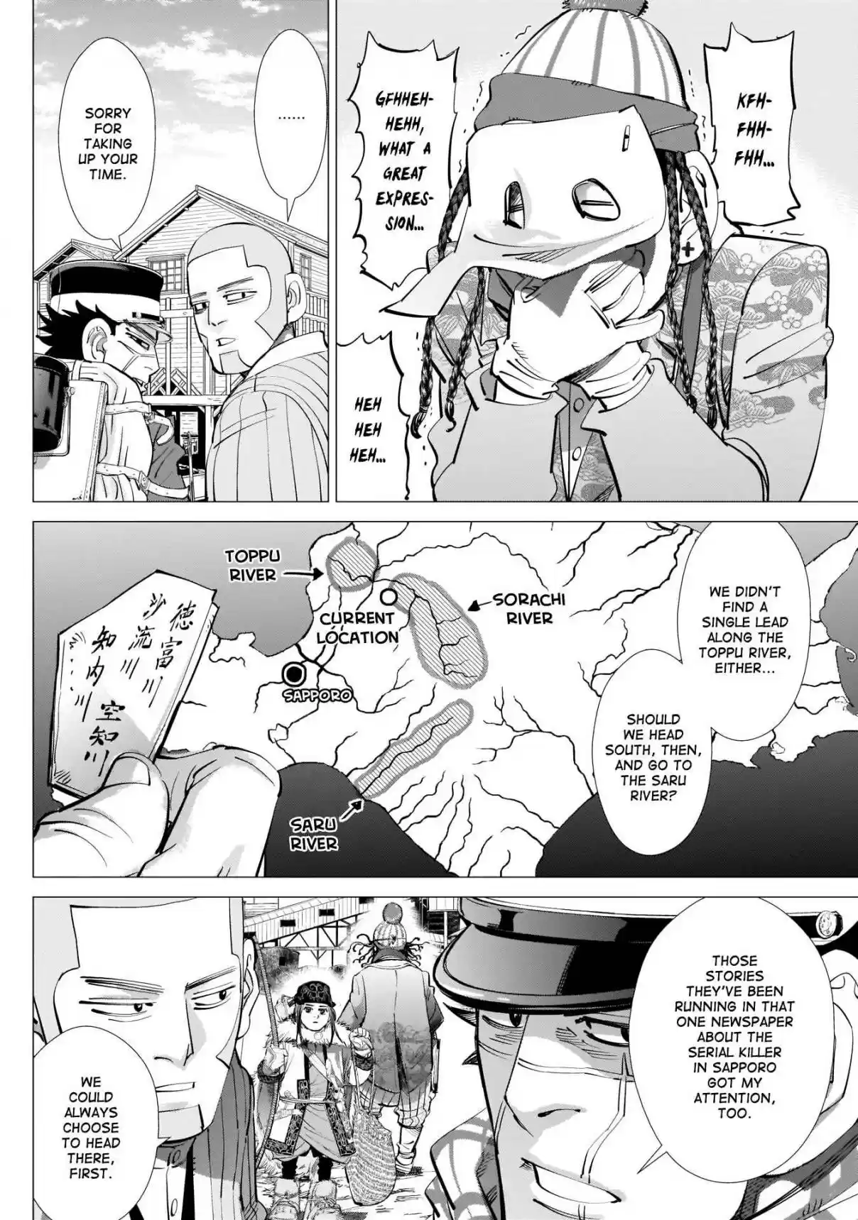 Golden Kamuy Ch. 233 Candy Peddler