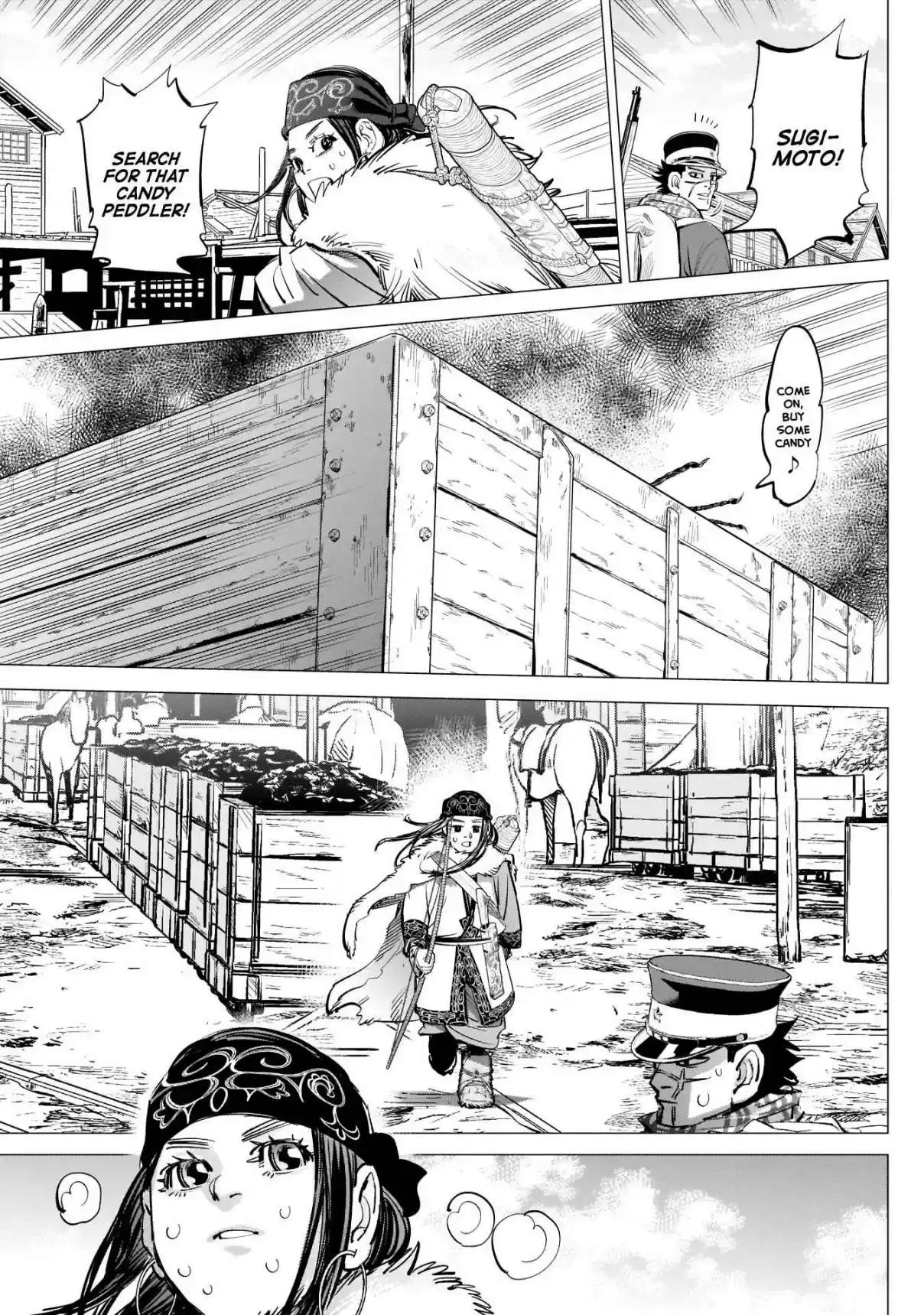 Golden Kamuy Ch. 233 Candy Peddler