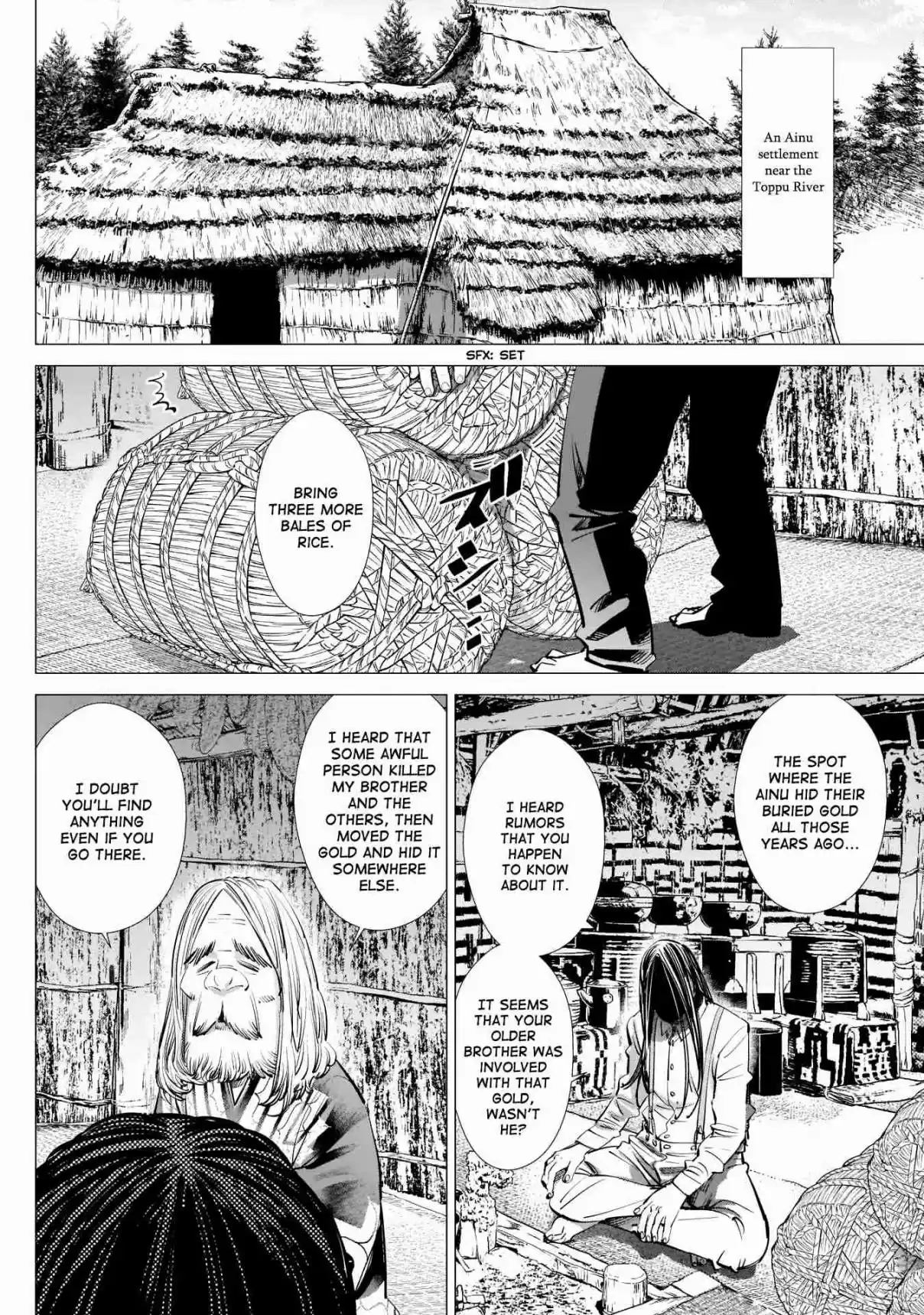 Golden Kamuy Ch. 233 Candy Peddler