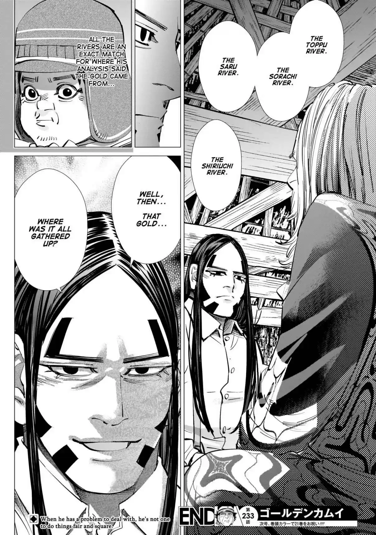 Golden Kamuy Ch. 233 Candy Peddler