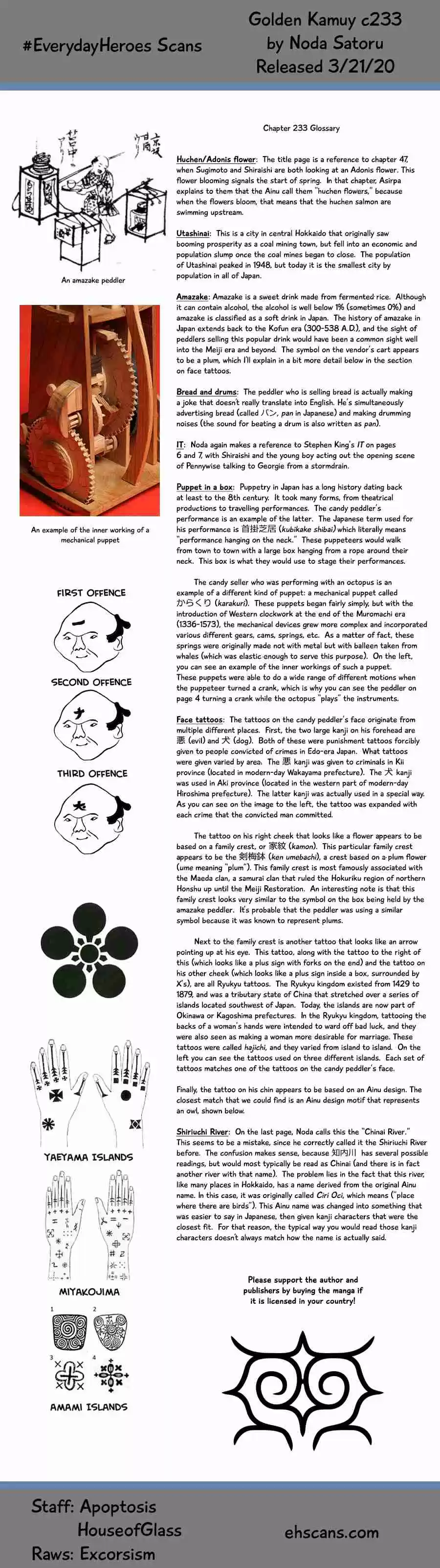 Golden Kamuy Ch. 233 Candy Peddler