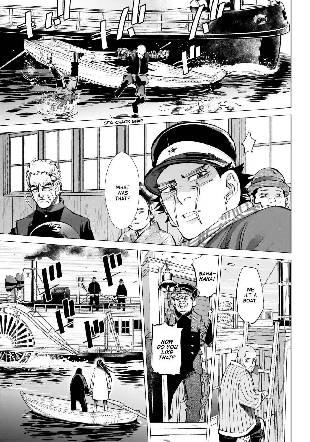 Golden Kamuy Ch. 234 Steamboat