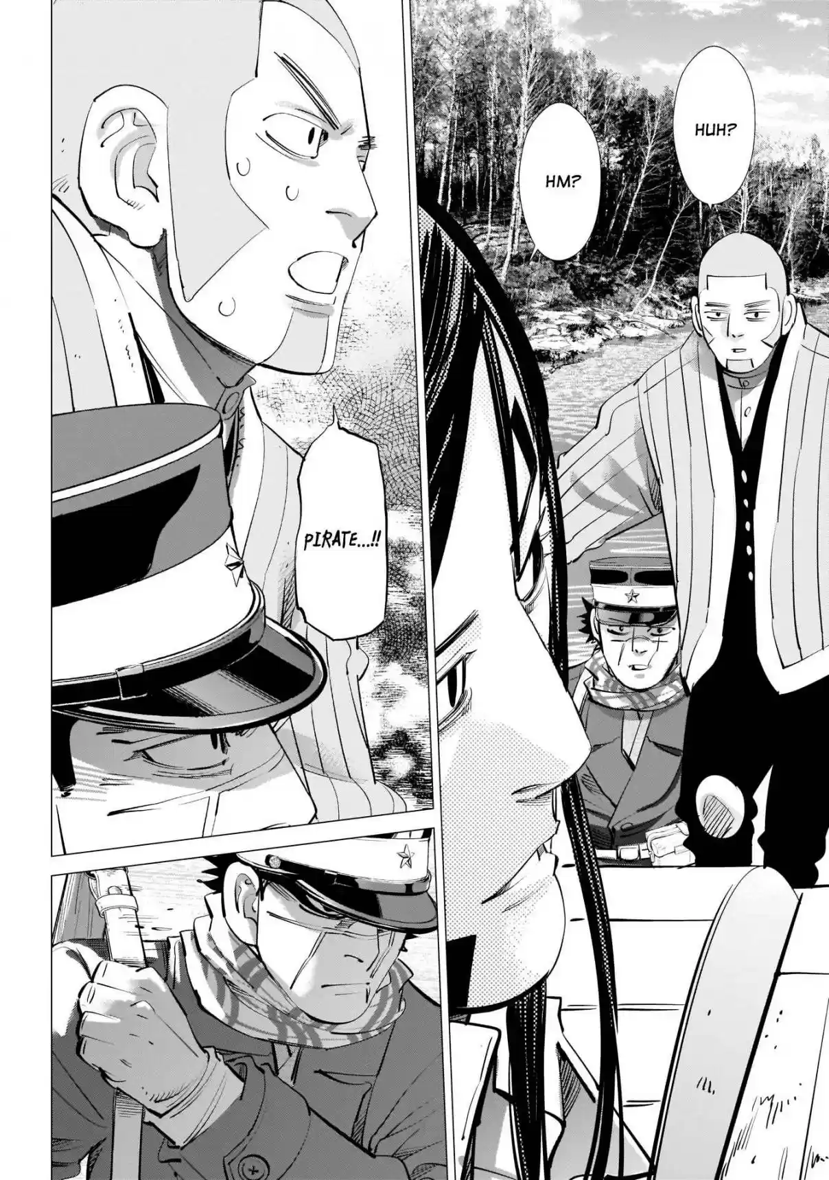 Golden Kamuy Ch. 234 Steamboat