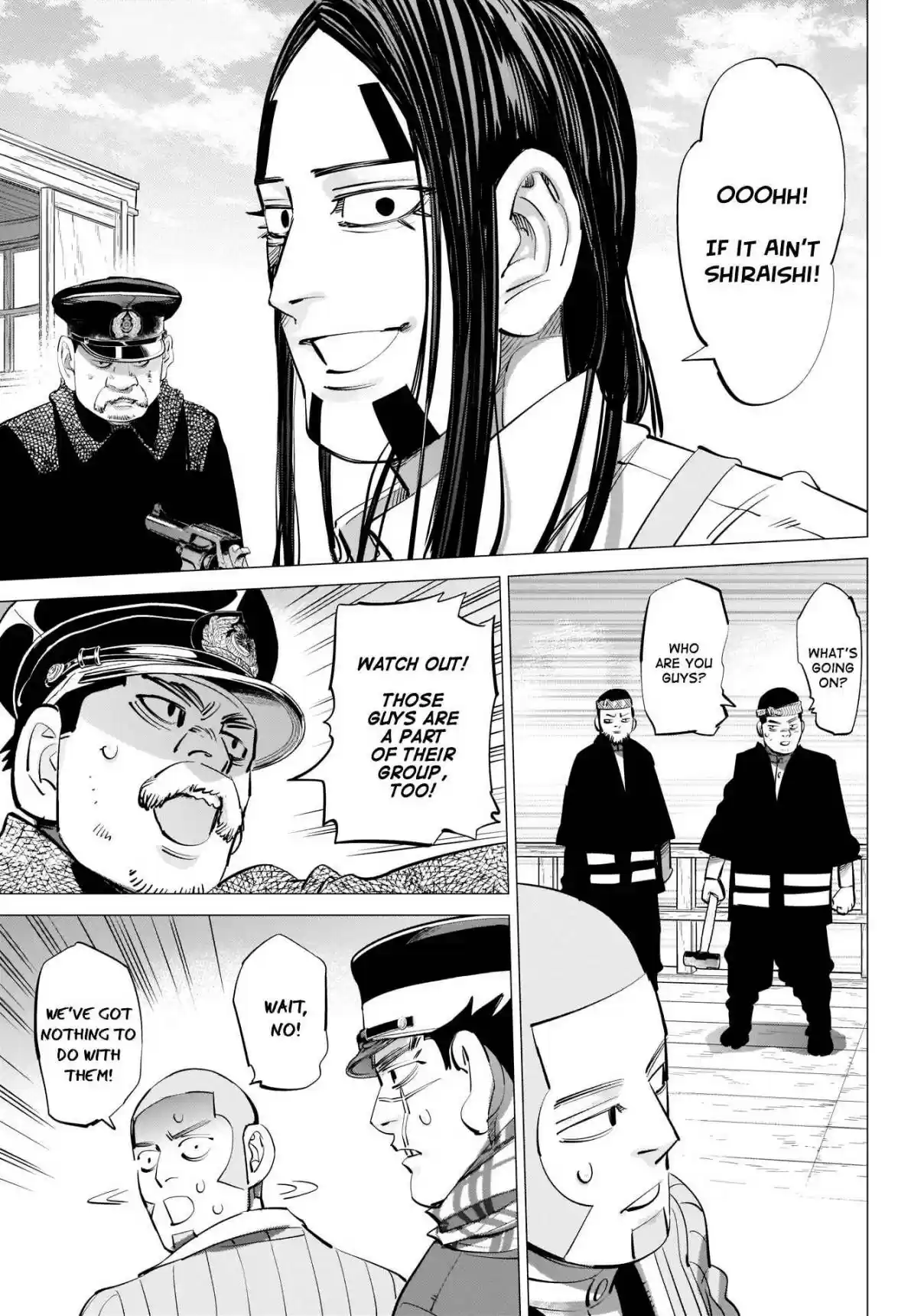 Golden Kamuy Ch. 234 Steamboat