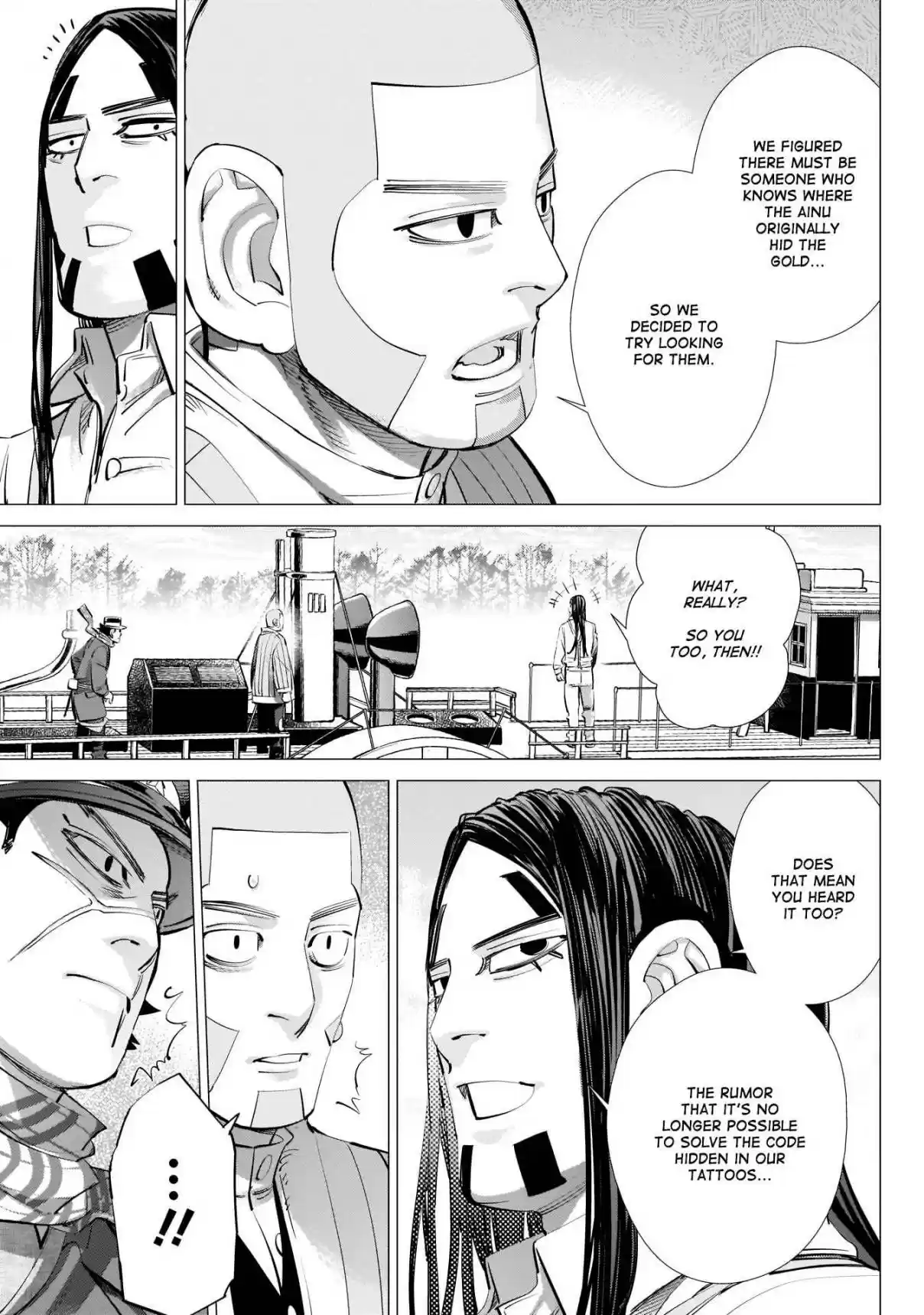 Golden Kamuy Ch. 235 The Postman From Hell