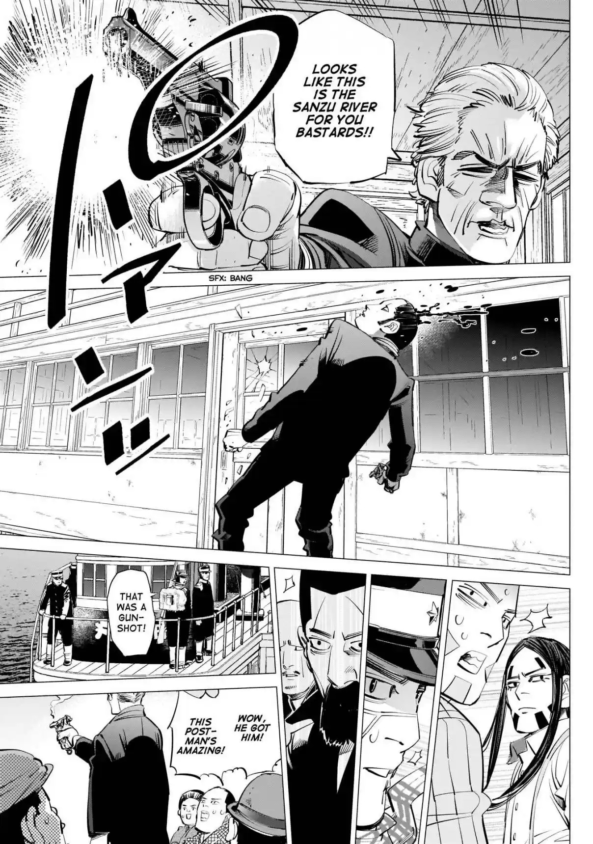 Golden Kamuy Ch. 235 The Postman From Hell