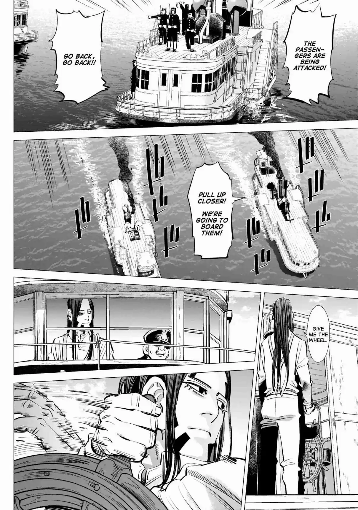 Golden Kamuy Ch. 235 The Postman From Hell