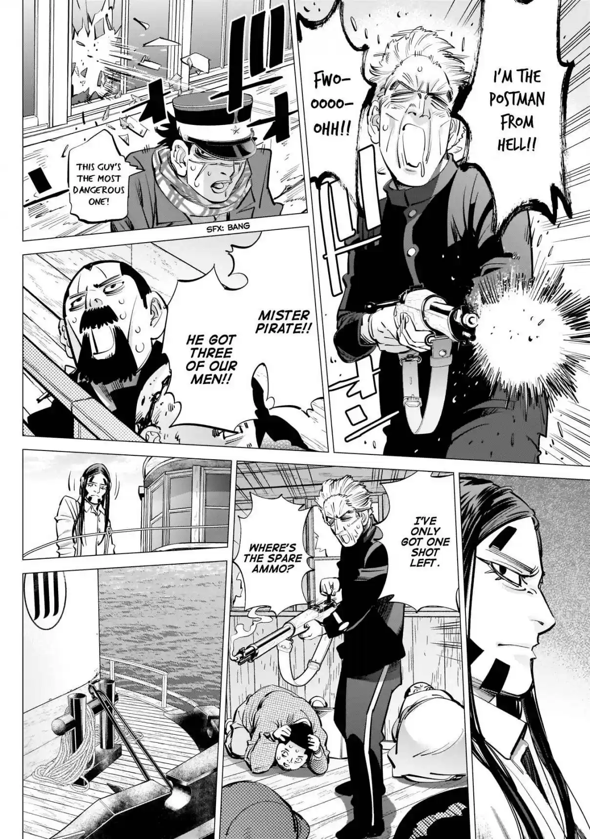 Golden Kamuy Ch. 235 The Postman From Hell