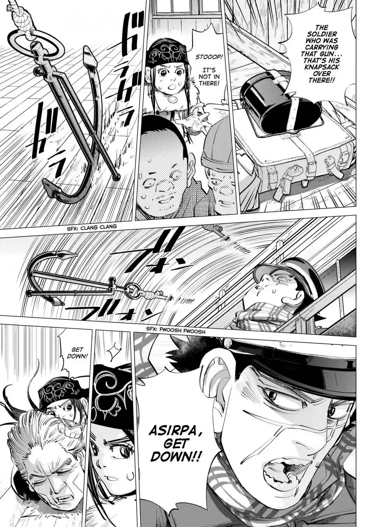 Golden Kamuy Ch. 235 The Postman From Hell