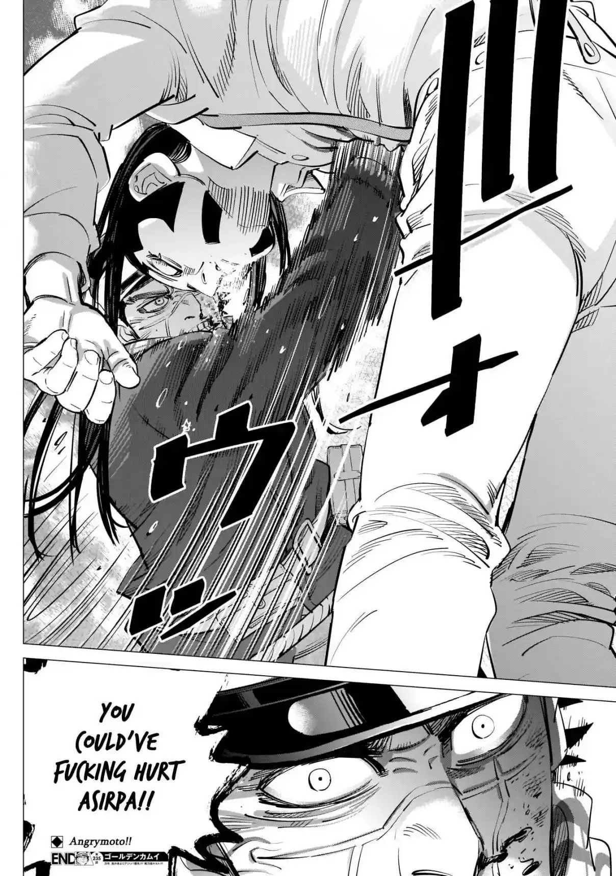 Golden Kamuy Ch. 235 The Postman From Hell