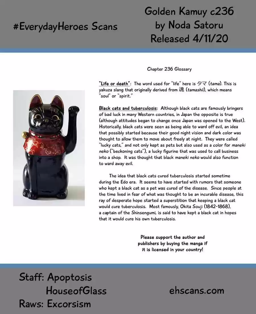 Golden Kamuy Ch. 236 King