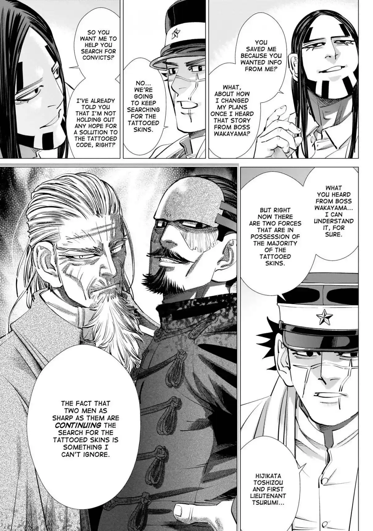 Golden Kamuy Ch. 238 For The Person You Like