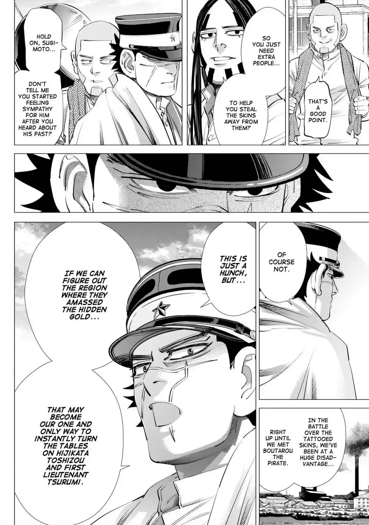 Golden Kamuy Ch. 238 For The Person You Like