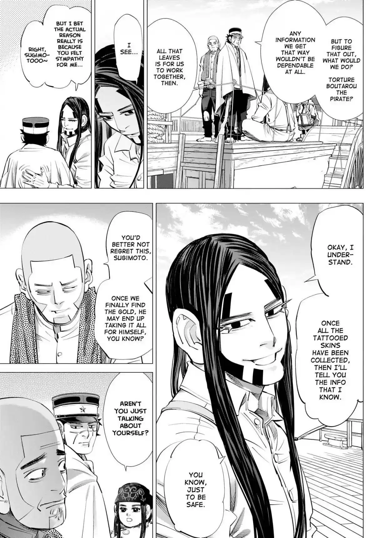 Golden Kamuy Ch. 238 For The Person You Like