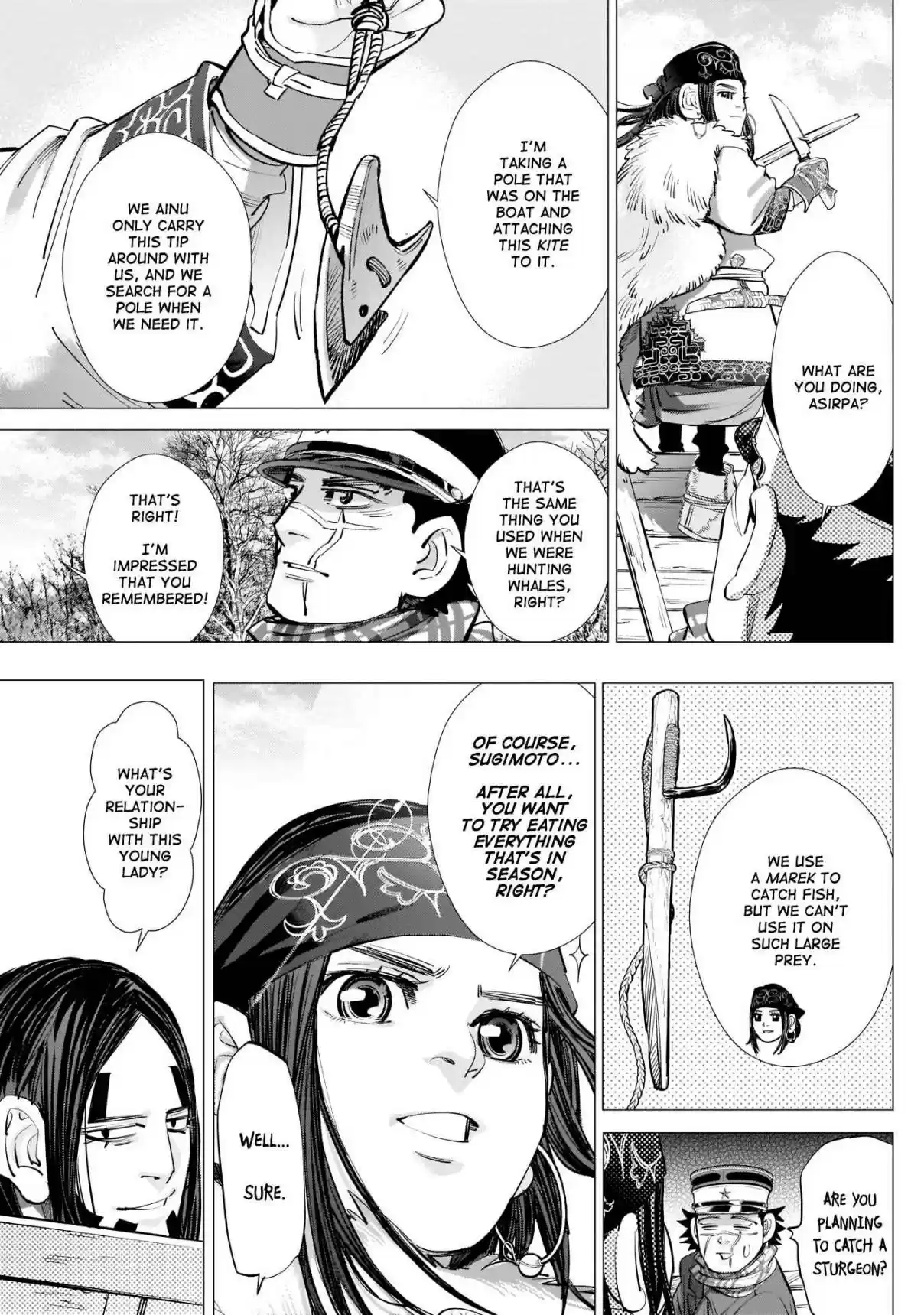 Golden Kamuy Ch. 238 For The Person You Like