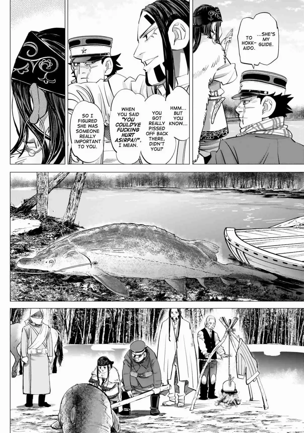 Golden Kamuy Ch. 238 For The Person You Like