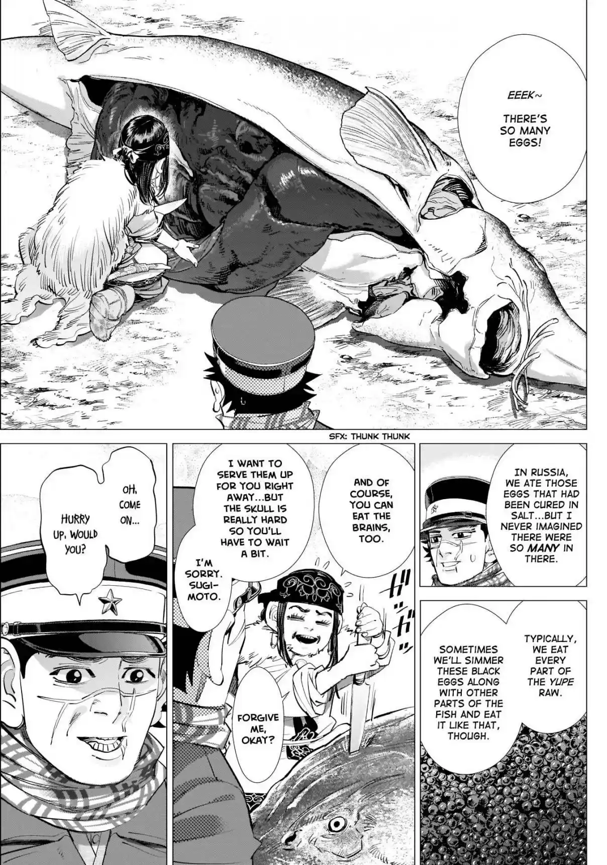 Golden Kamuy Ch. 238 For The Person You Like