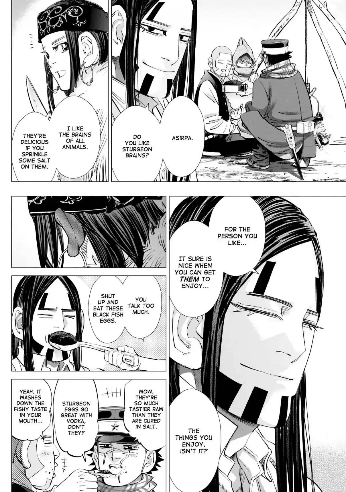 Golden Kamuy Ch. 238 For The Person You Like