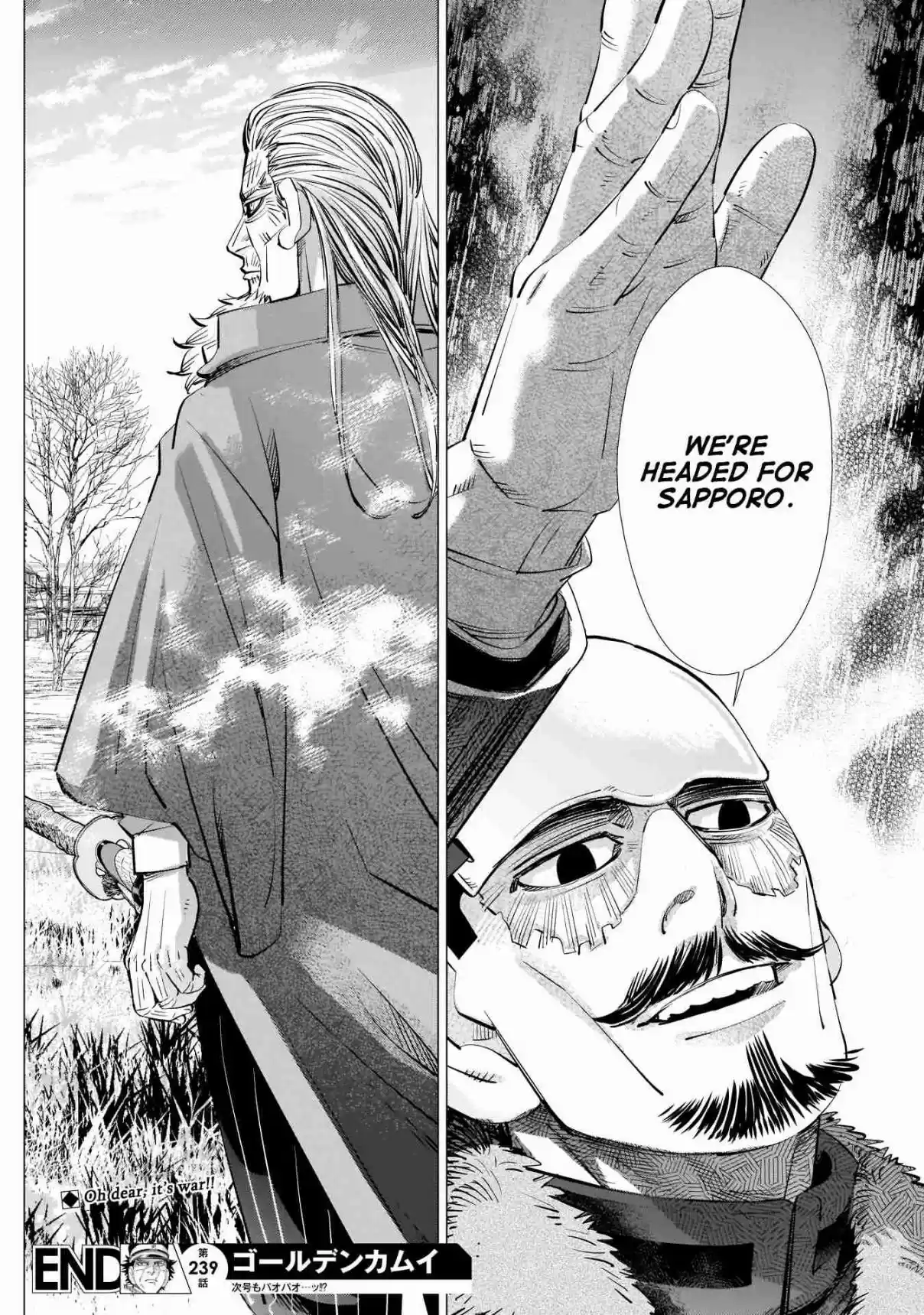 Golden Kamuy Ch. 239 Discharge