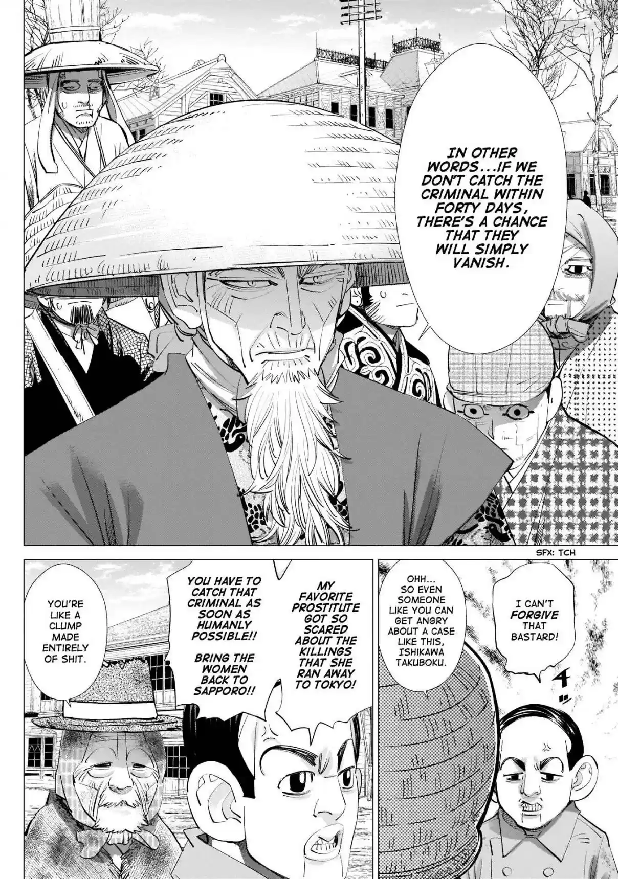 Golden Kamuy Ch. 240 Warrant Officer Kikuta