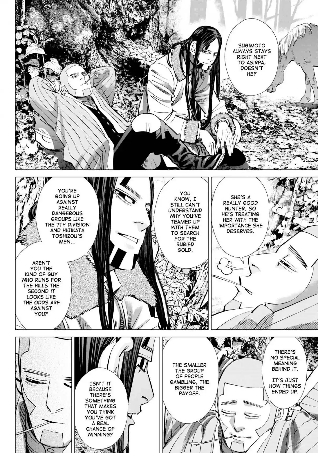 Golden Kamuy Ch. 241 The Kamuy That Vanished