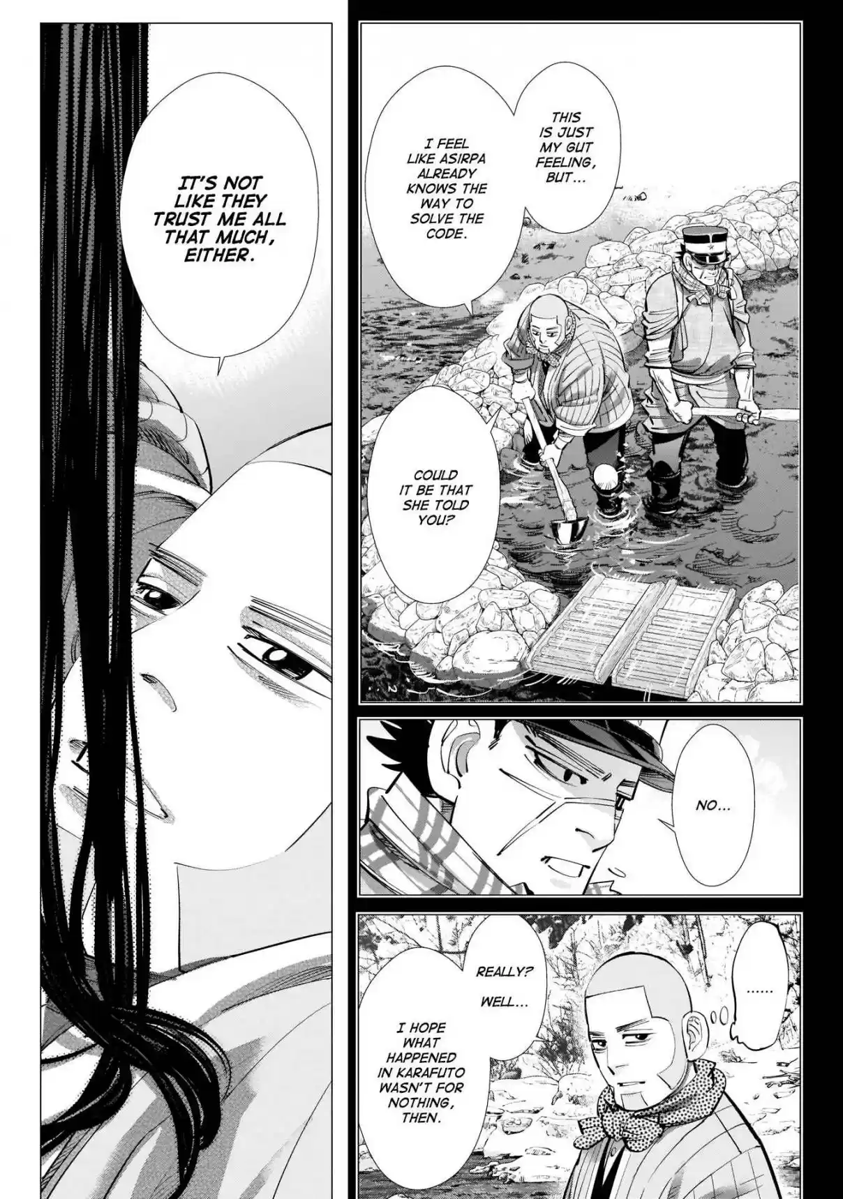 Golden Kamuy Ch. 241 The Kamuy That Vanished