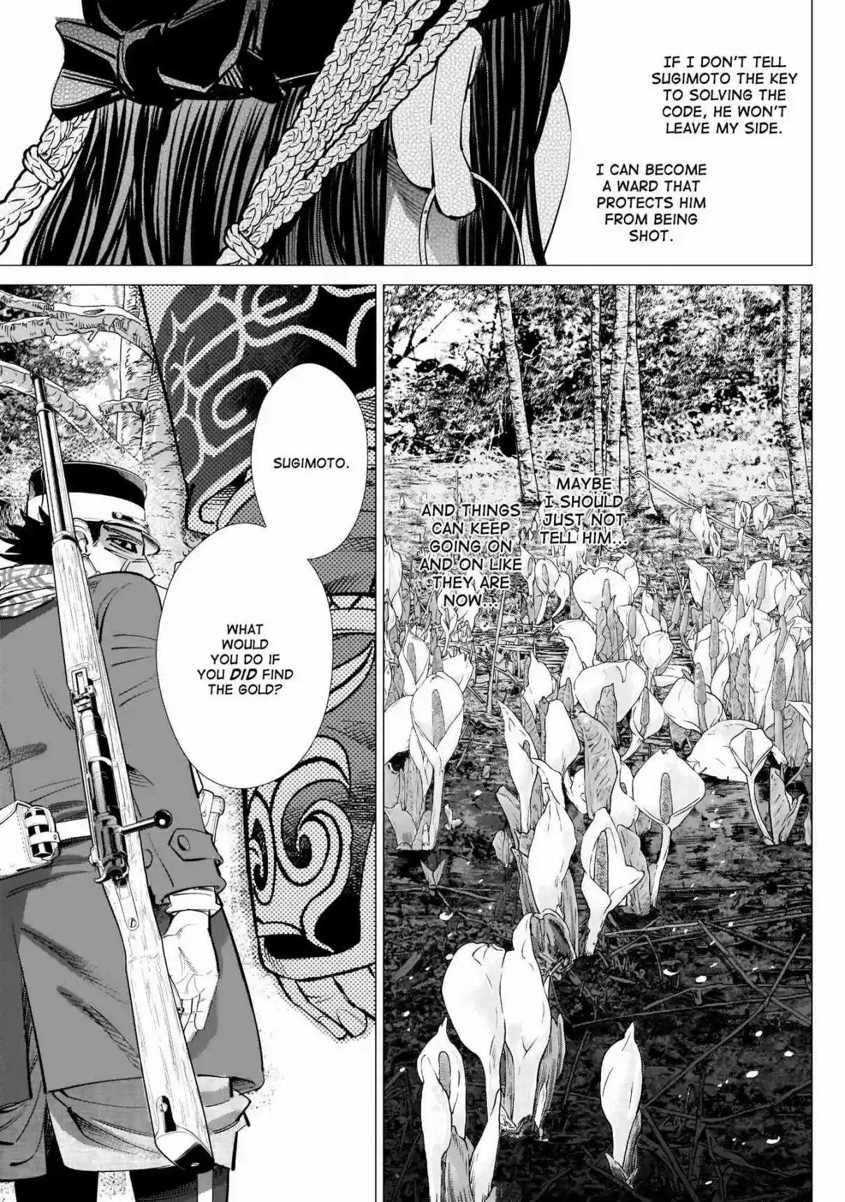 Golden Kamuy Ch. 241 The Kamuy That Vanished