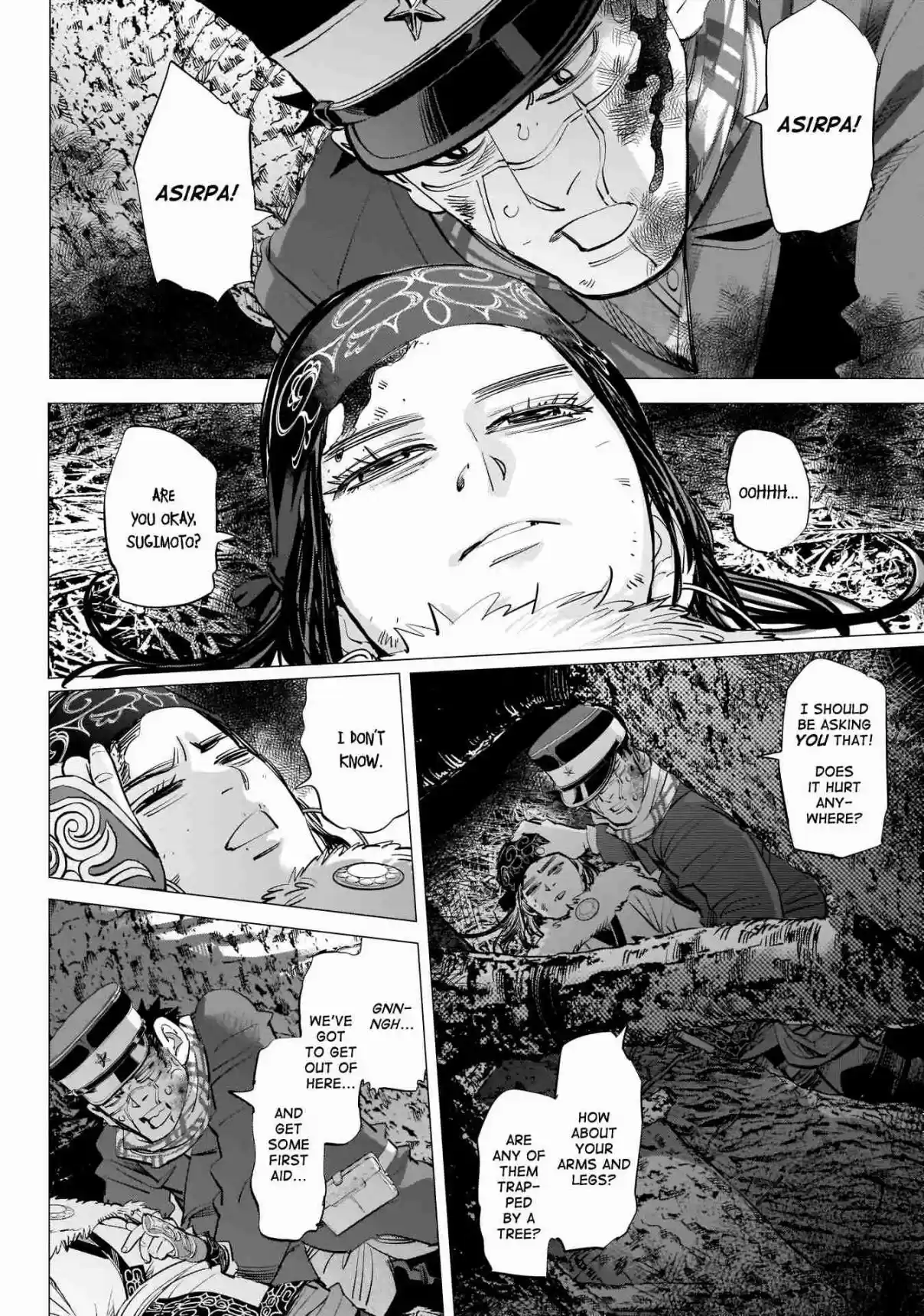 Golden Kamuy Ch. 242 Each in Turn