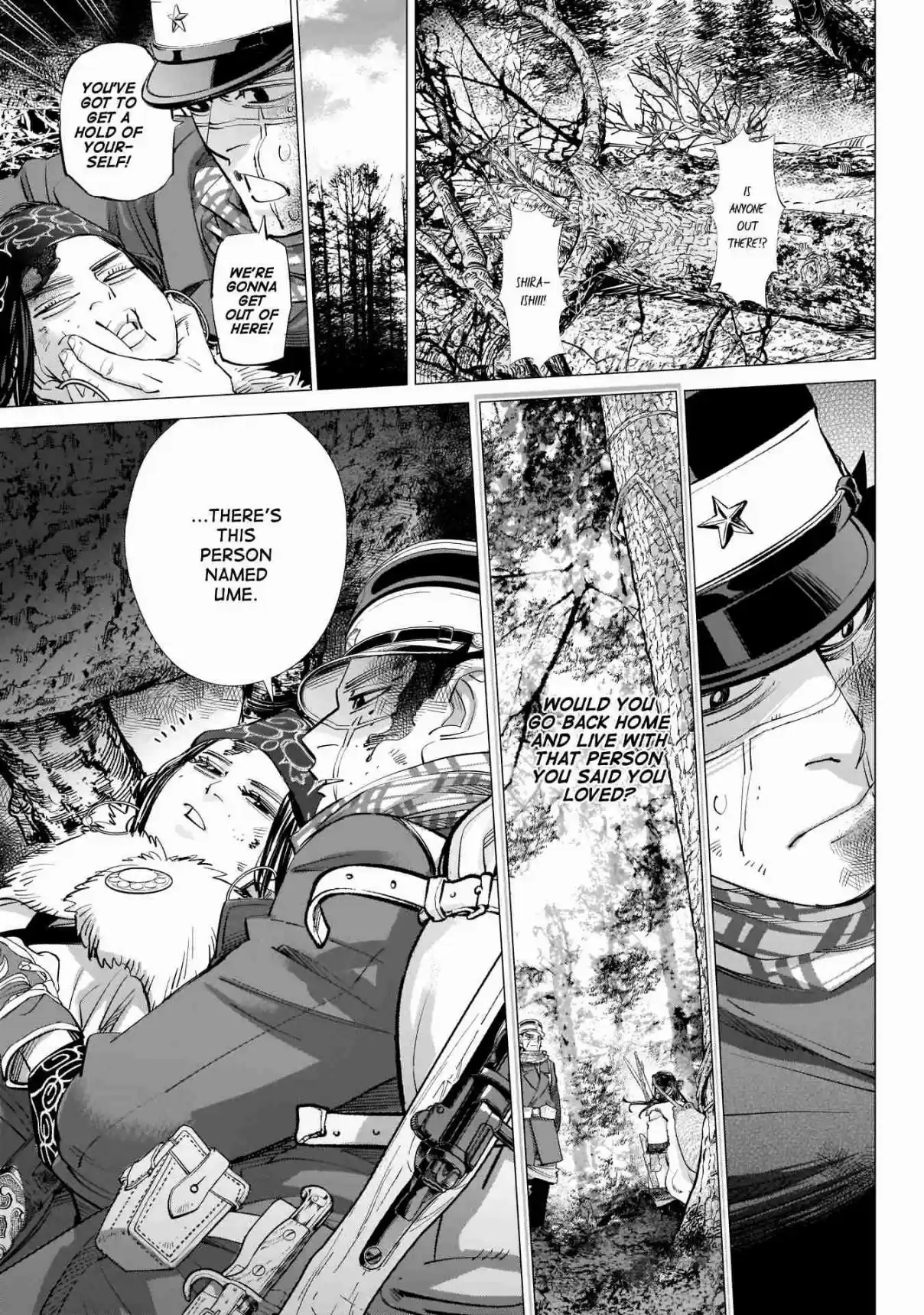 Golden Kamuy Ch. 242 Each in Turn