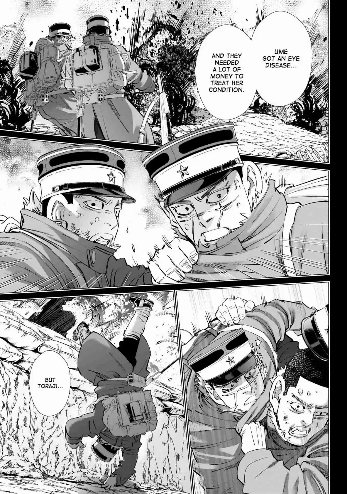 Golden Kamuy Ch. 242 Each in Turn