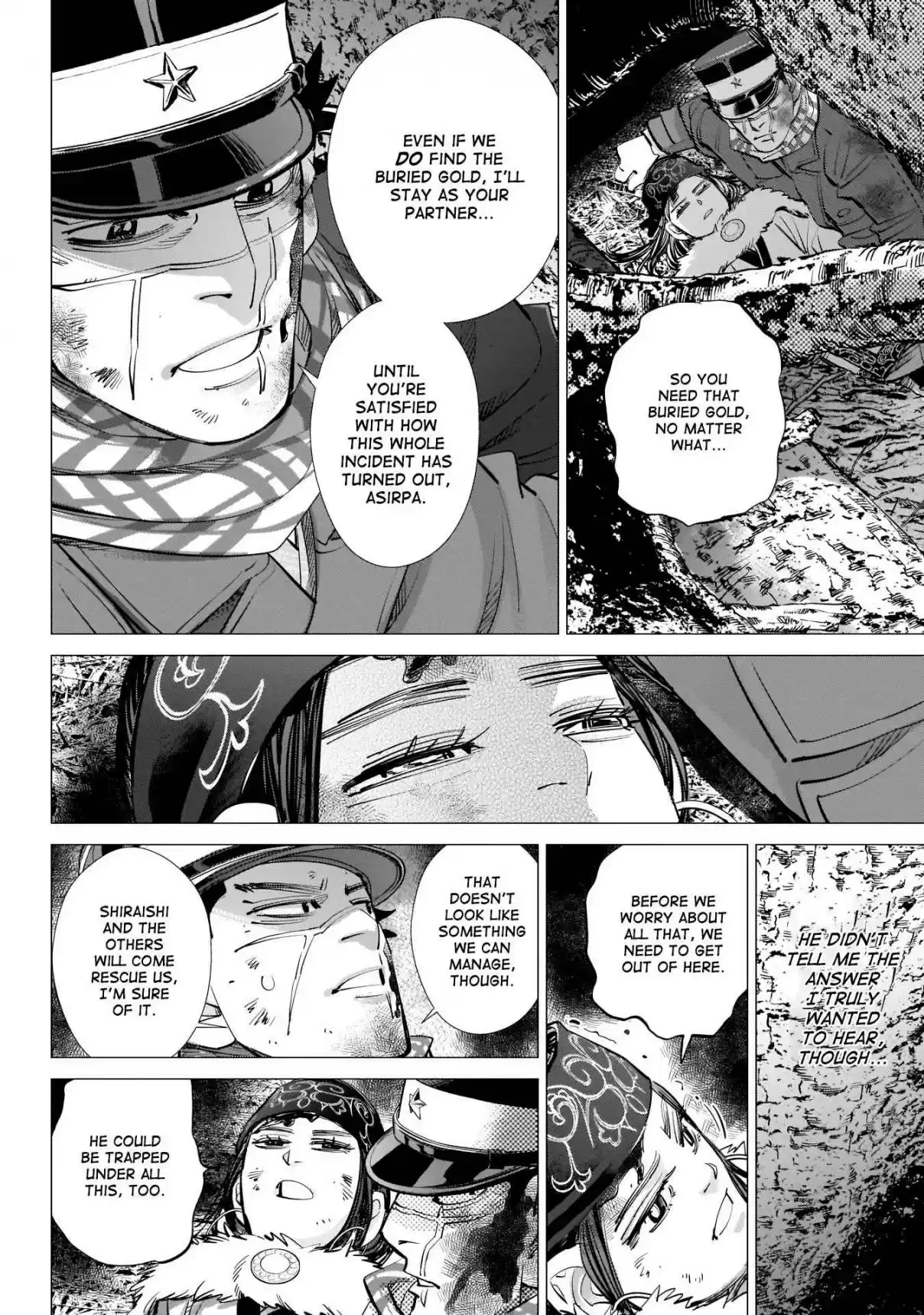 Golden Kamuy Ch. 242 Each in Turn