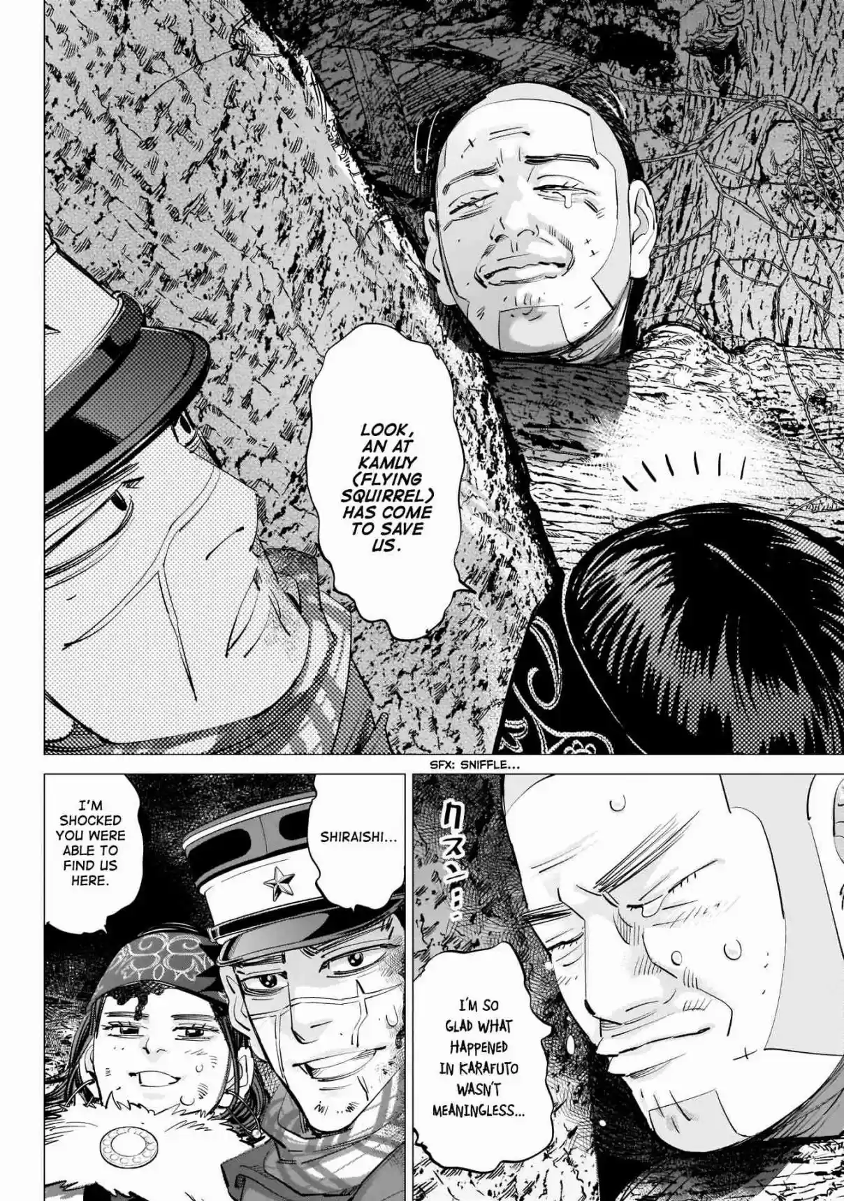 Golden Kamuy Ch. 242 Each in Turn