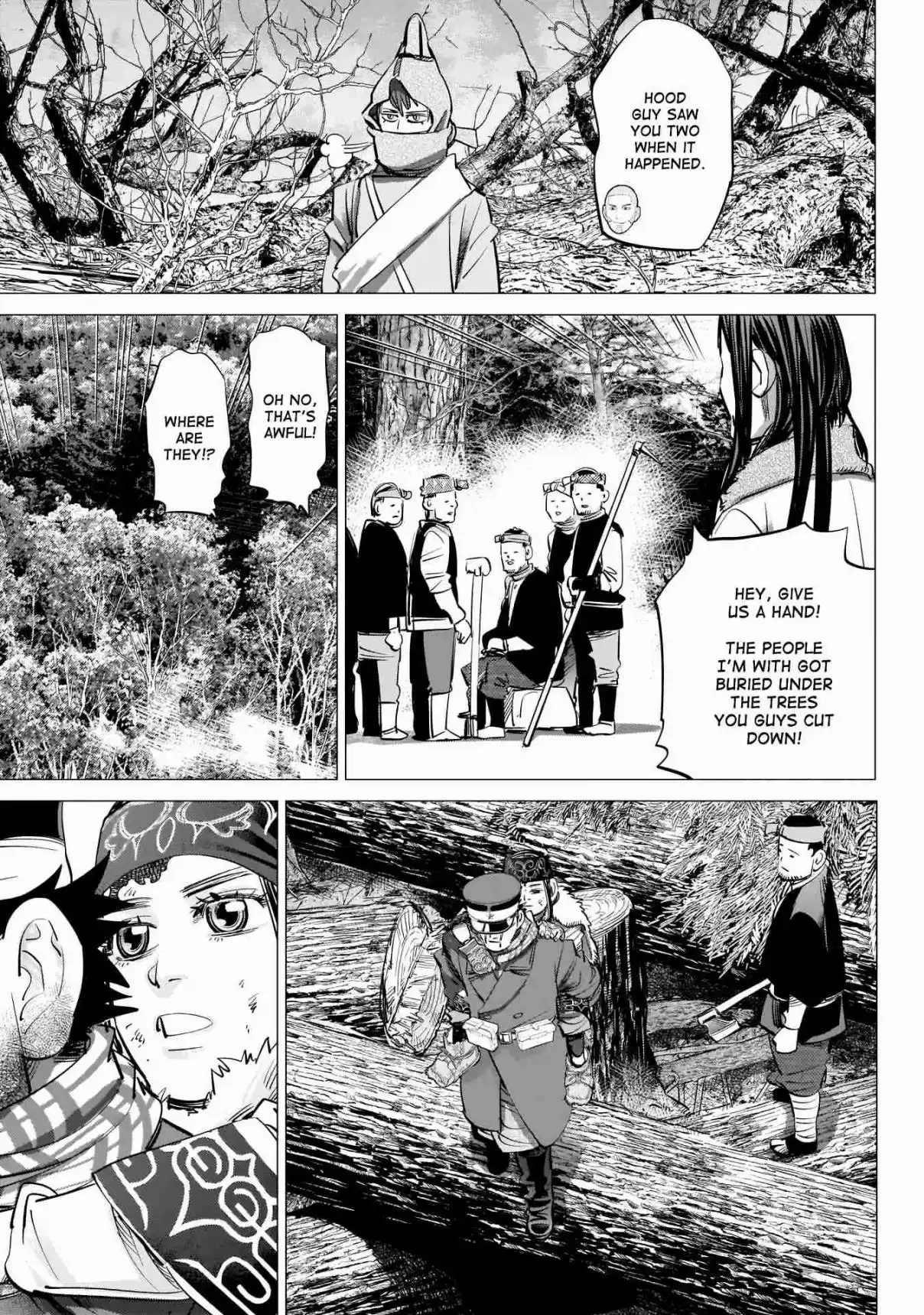 Golden Kamuy Ch. 242 Each in Turn