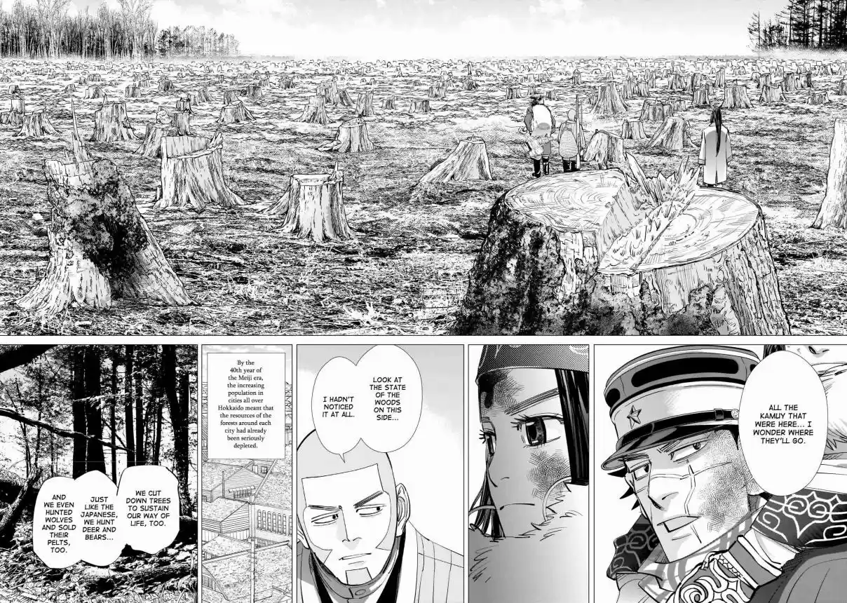 Golden Kamuy Ch. 242 Each in Turn