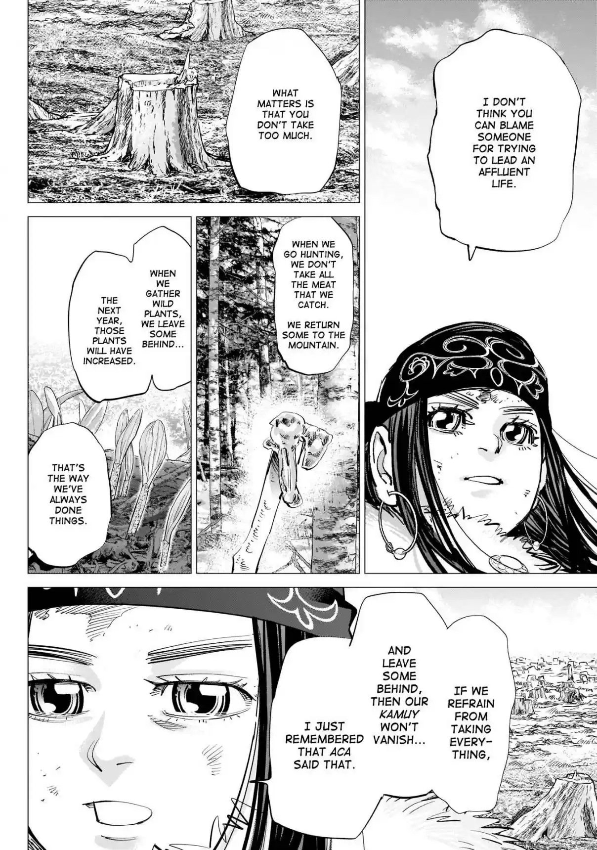 Golden Kamuy Ch. 242 Each in Turn