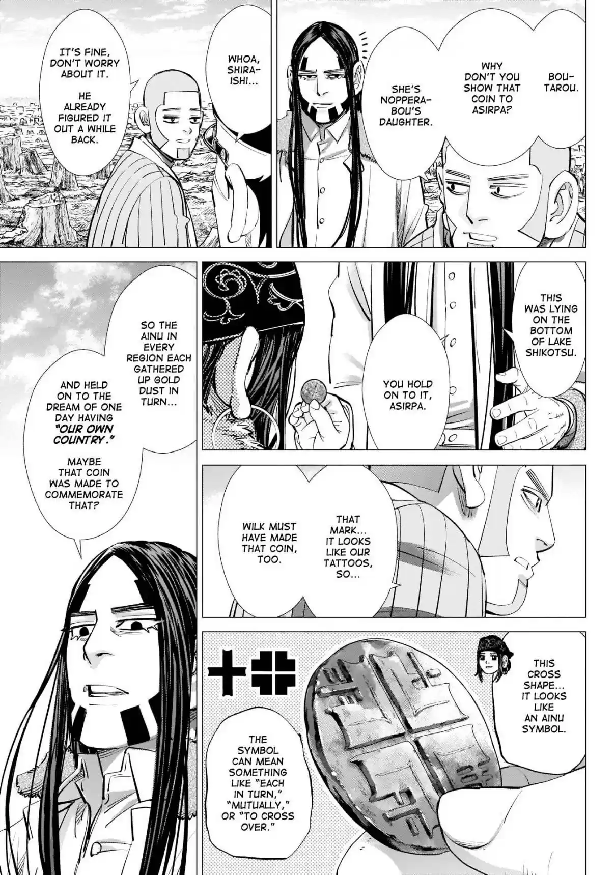 Golden Kamuy Ch. 242 Each in Turn