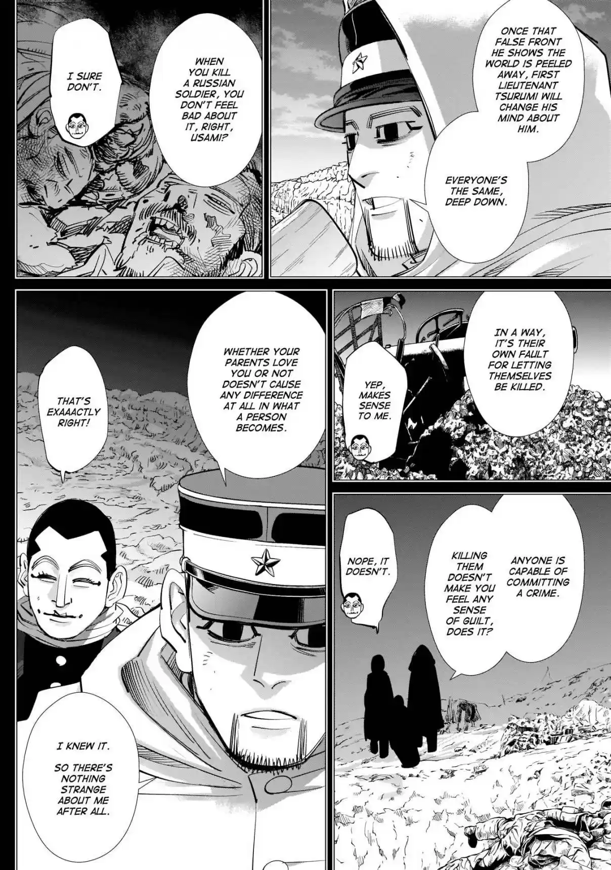 Golden Kamuy Ch. 243 The Superior Privates