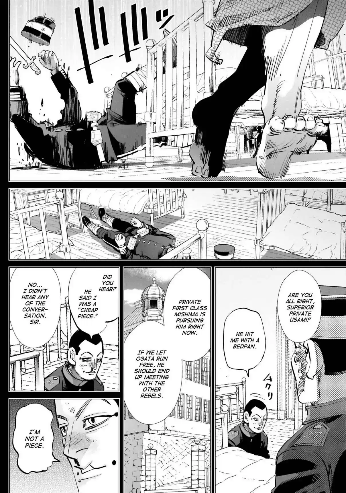 Golden Kamuy Ch. 243 The Superior Privates