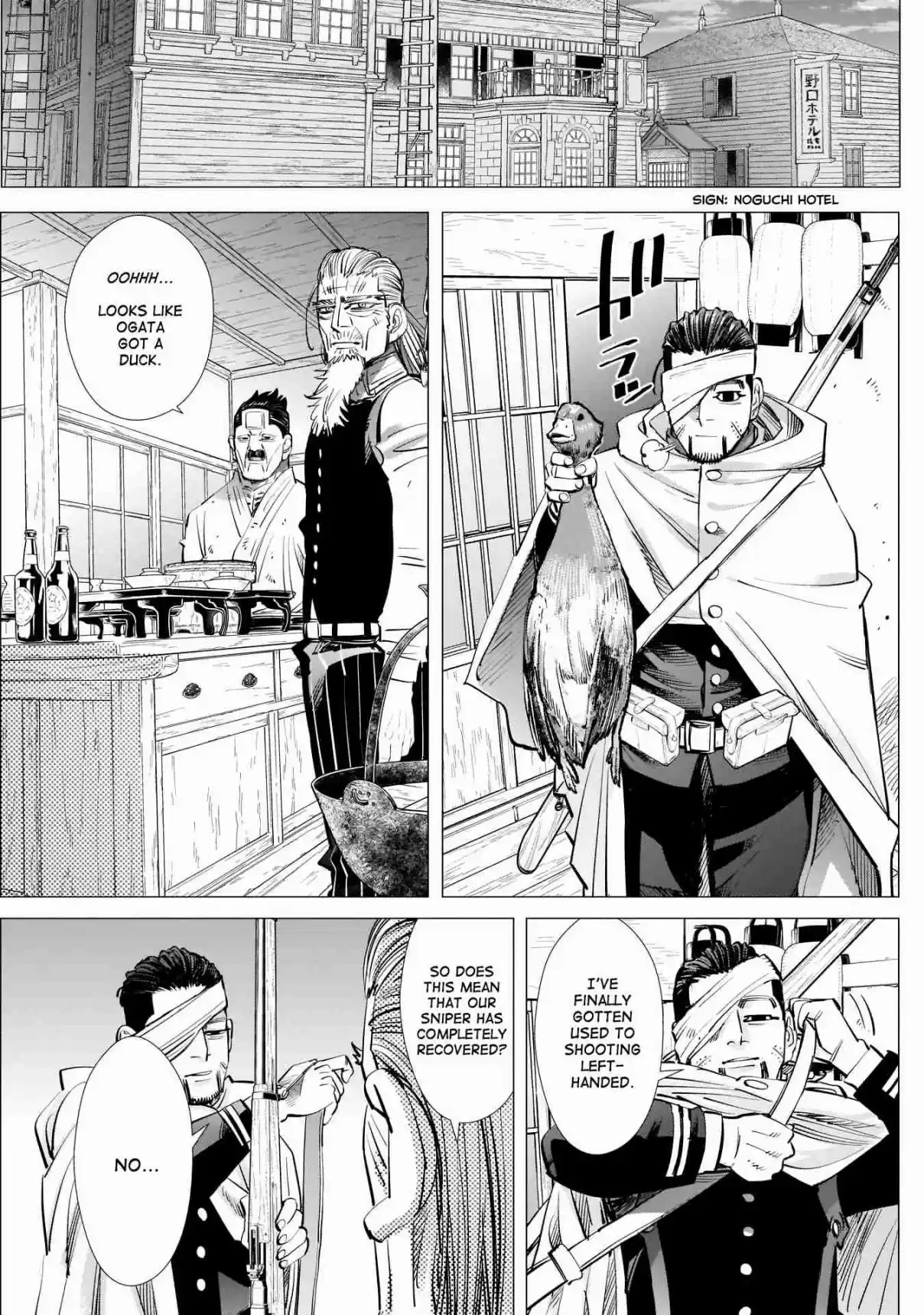 Golden Kamuy Ch. 243 The Superior Privates