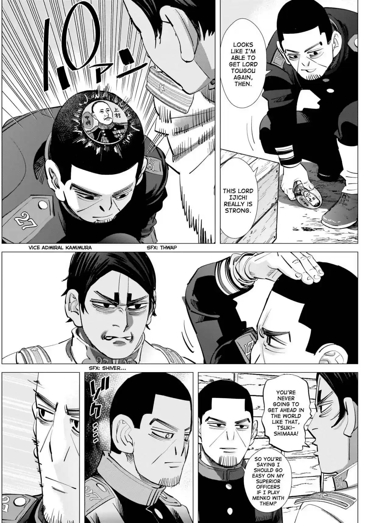 Golden Kamuy Ch. 244 Landing in Otaru