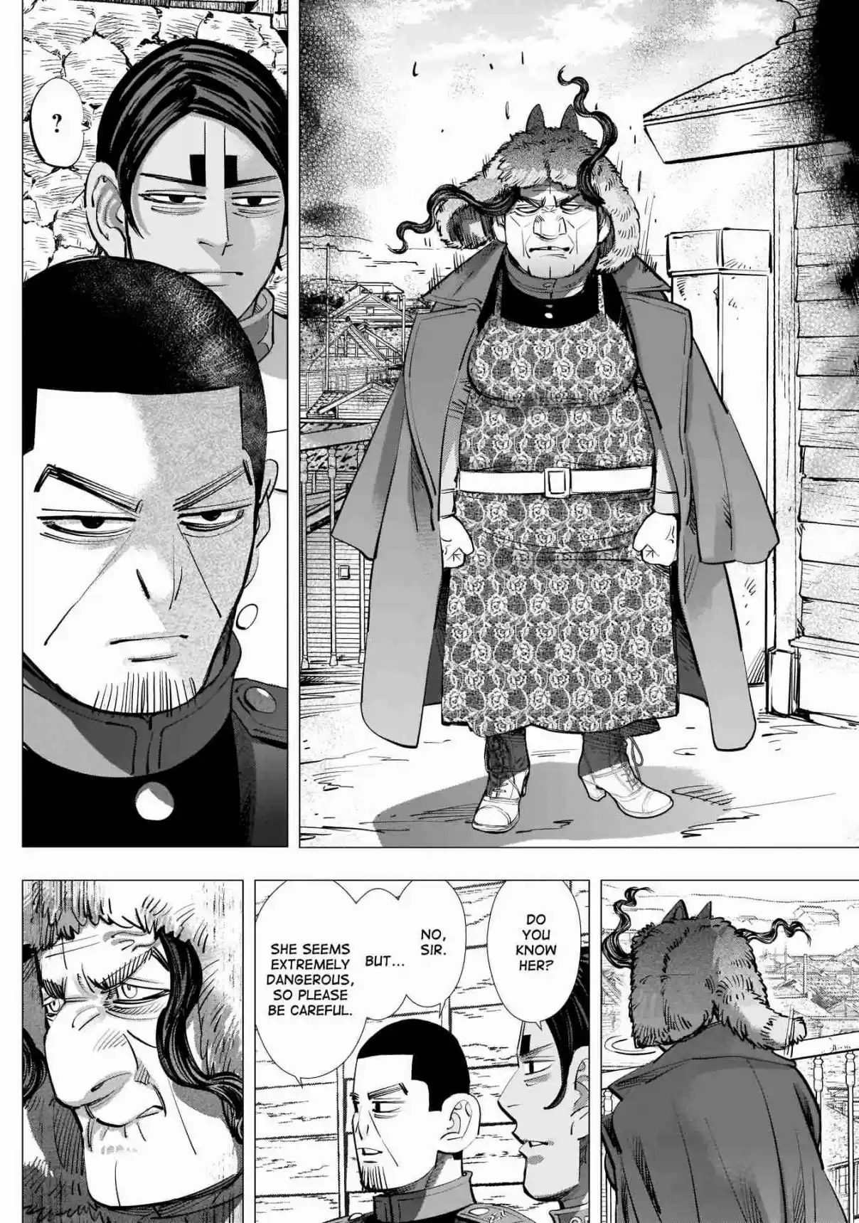 Golden Kamuy Ch. 244 Landing in Otaru