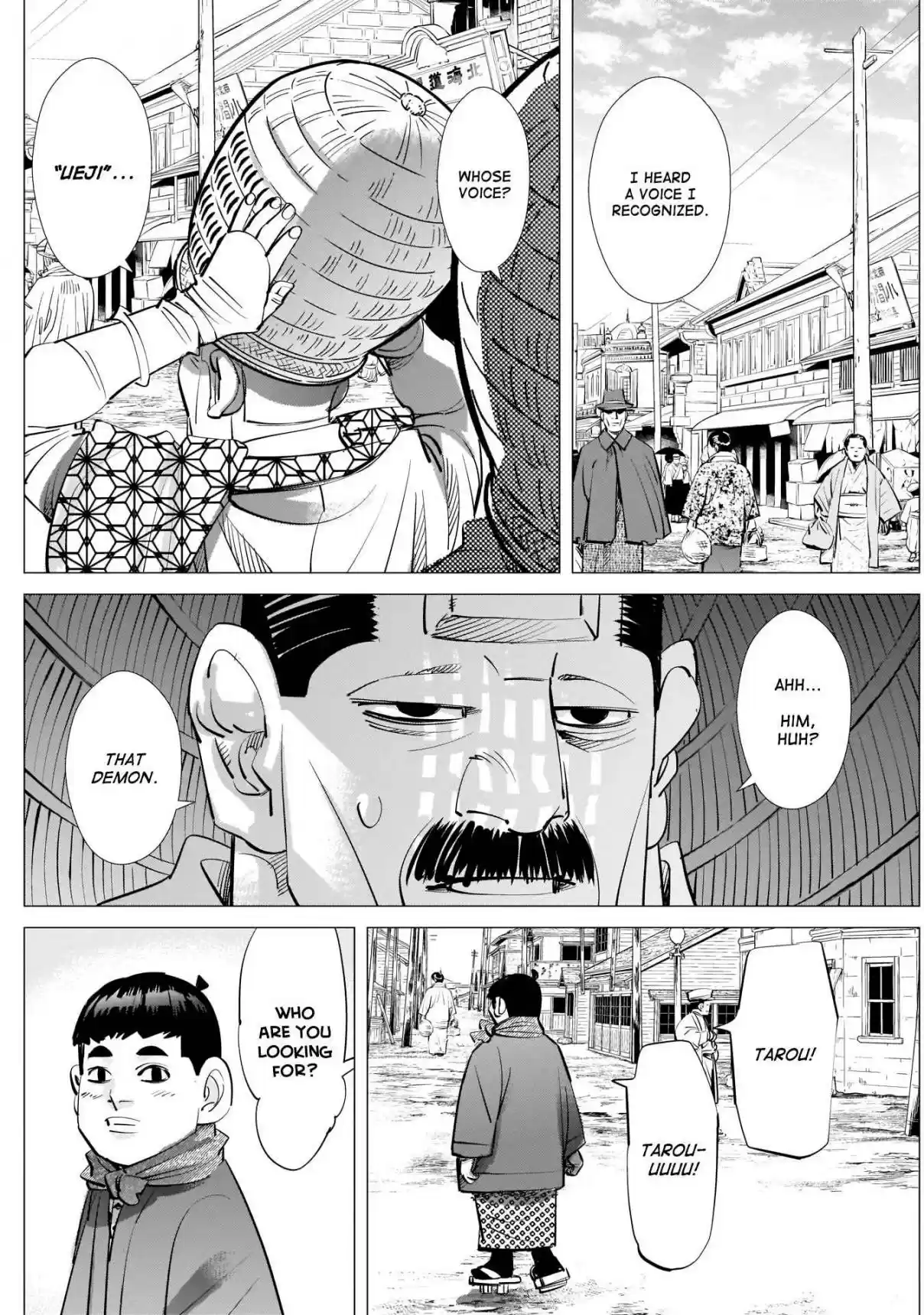 Golden Kamuy Ch. 244 Landing in Otaru
