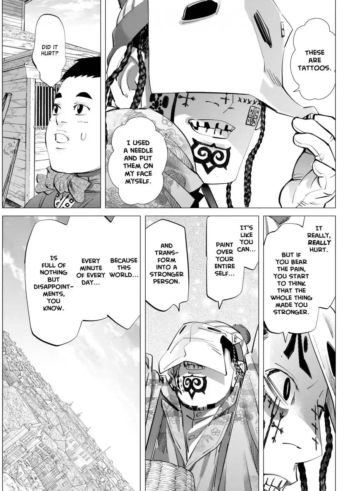 Golden Kamuy Ch. 244 Landing in Otaru