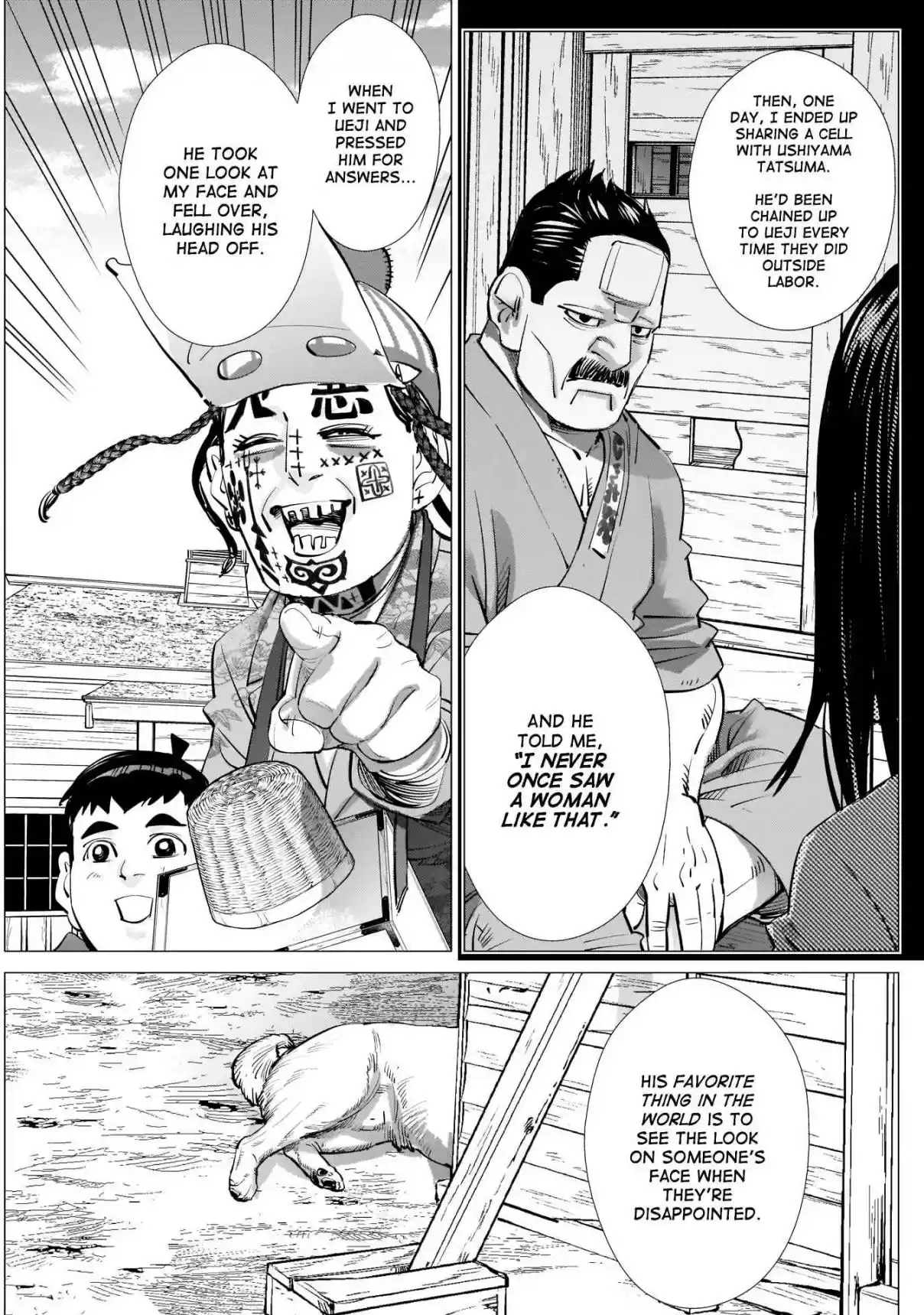 Golden Kamuy Ch. 244 Landing in Otaru