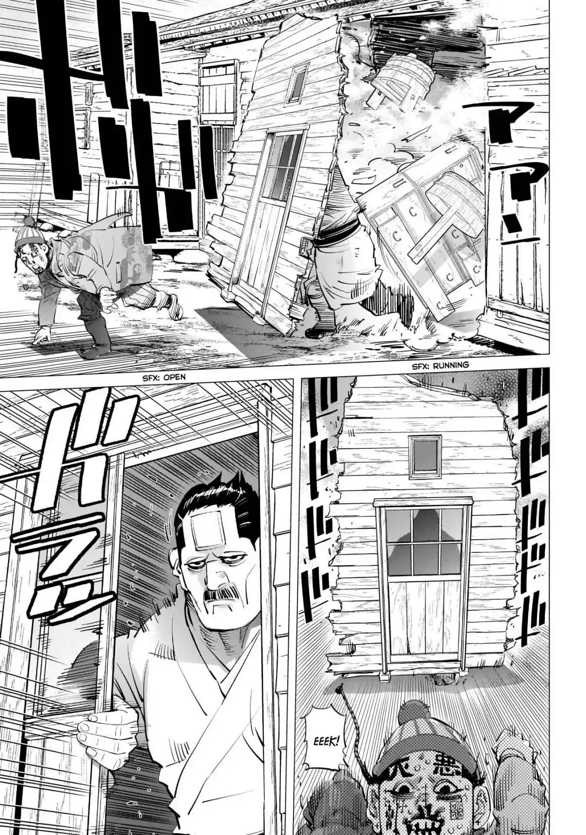 Golden Kamuy Ch. 245 Town of Reunions