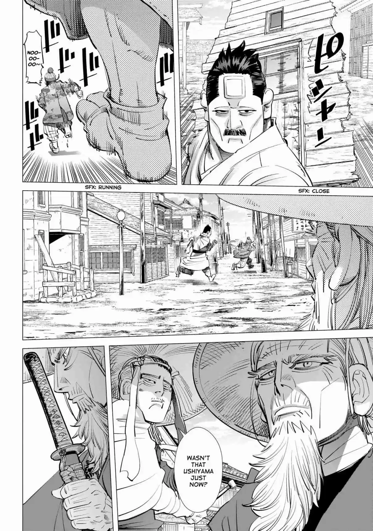 Golden Kamuy Ch. 245 Town of Reunions
